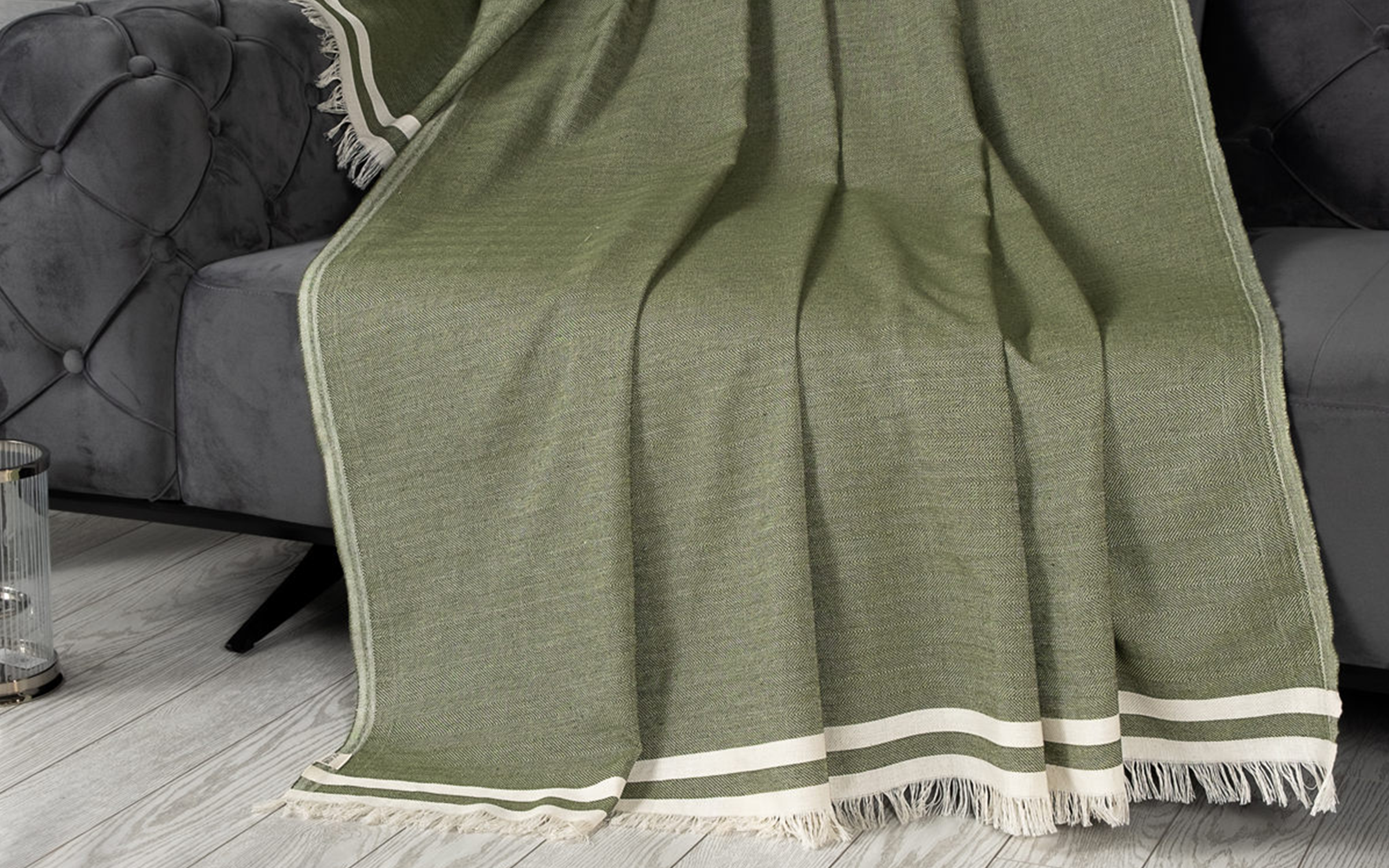 Cuvertura pentru canapea 170/300 cm Alinda, verde  1